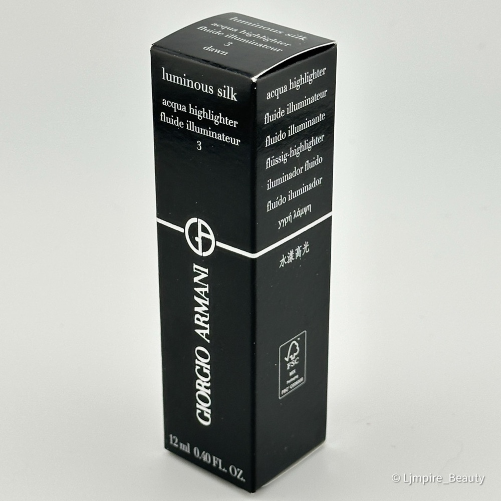 3 - 🆕 GIORGIO ARMANI Luminous Silk Acqua Highlighter - 3 Dawn (rosy bronze) NIB - Picture 6 of 9